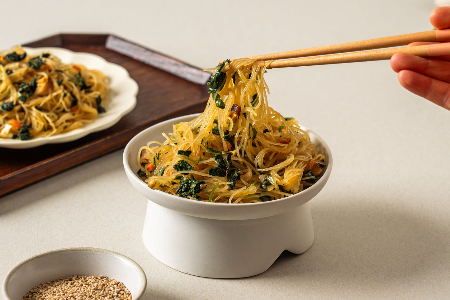 Mountain Vegetables Bibimbap