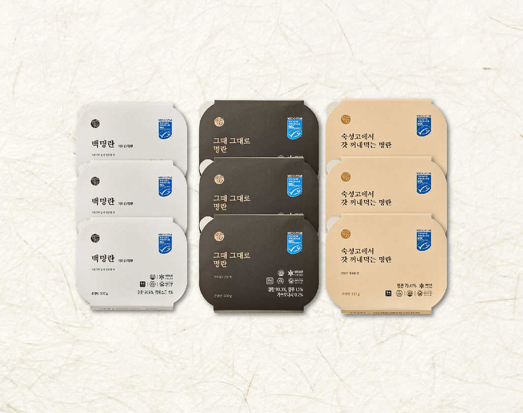 덕화 시그니처 명란 세트 9개 + 튜브 명란 1개 증정