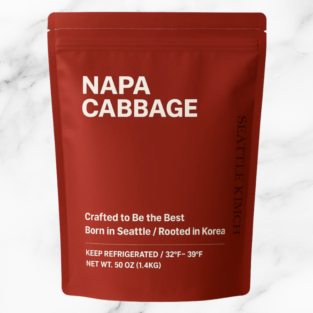 [Seattle Kimchi] Napa Cabbage Kimchi 50oz (1.4kg) / 배추김치