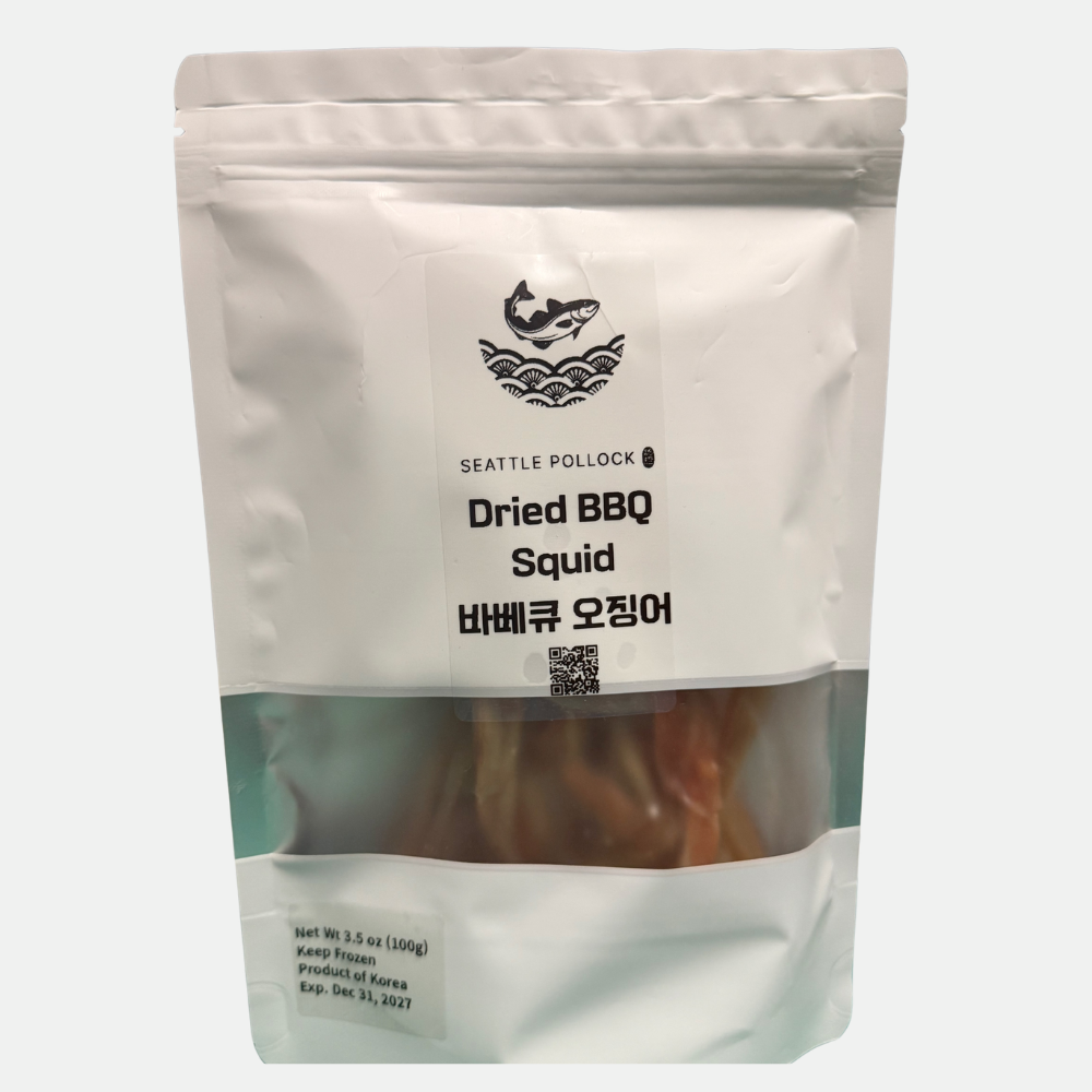 [Seattle Pollock] BBQ Squid 바비큐 오징어 100g