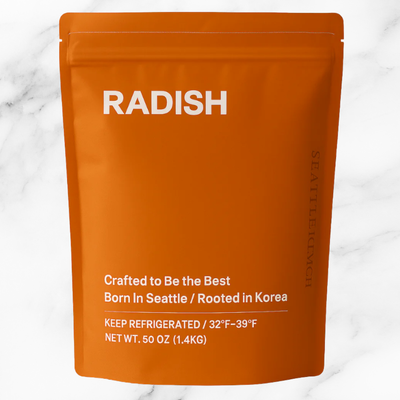 [시애틀김치] 석박지 1.4kg (50oz) 큰 사이즈 | Radish Kimchi