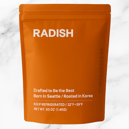 [Seattle Kimchi] Radish Kimchi 50oz (1.4kg) / 석박지