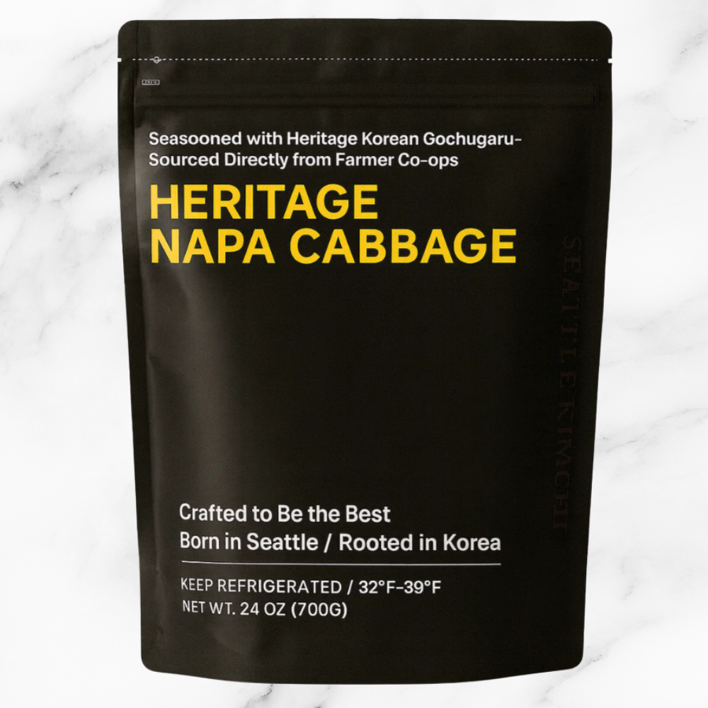[Seattle Kimchi] Heritage Napa Cabbage Kimchi 24oz (700g) / 프리미엄 맛김치