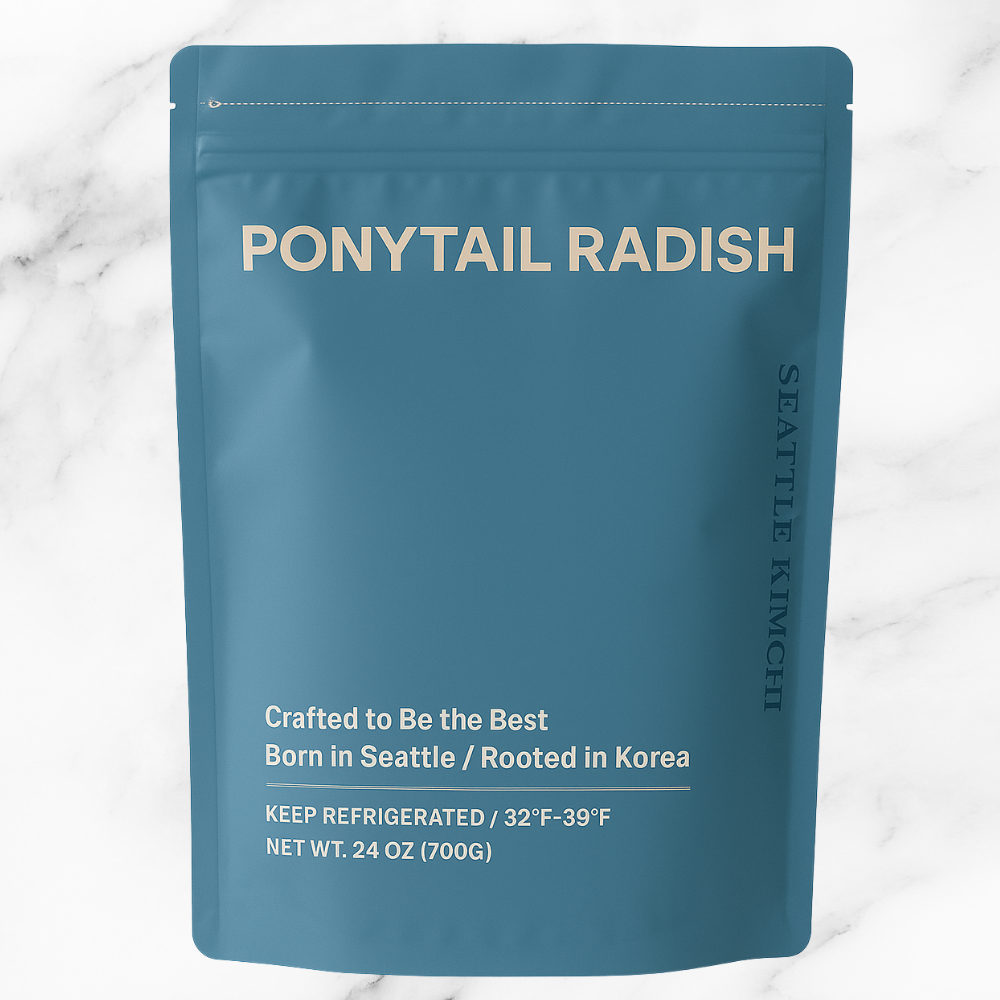 [Seattle Kimchi] Ponytail Kimchi 2.4oz (700g)  / 총각김치