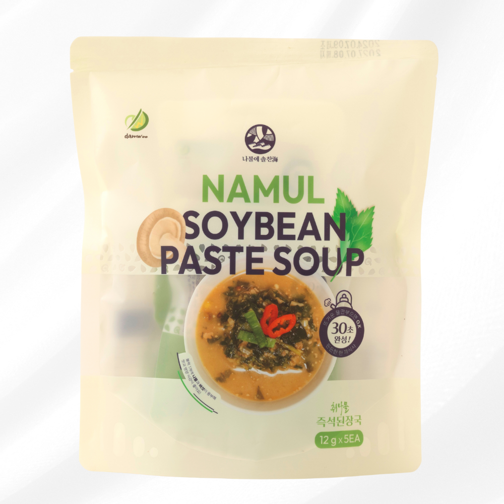 [Package DW1] 취향잡채 2개 + 즉석 된장국 1개 + 비벼밥 2개 + 시래기 1개