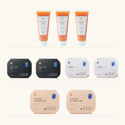 [Bundle 2] 튜브 명란 3 + 시그니처 6 | 맛 명란 1개 증정(랜덤) · 5% 할인