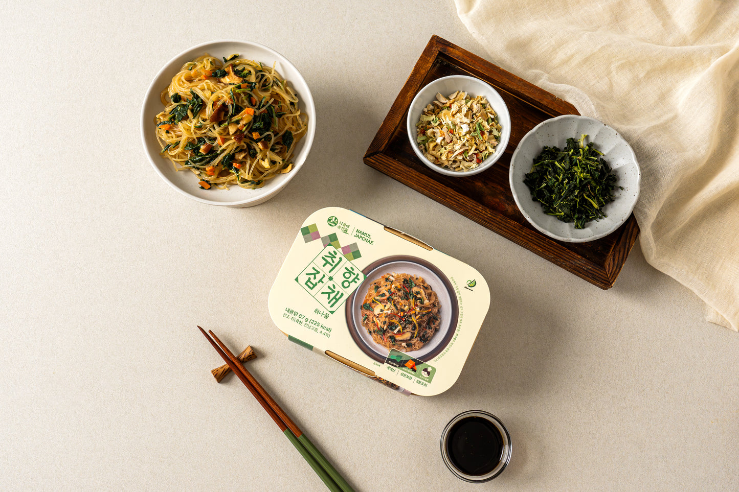 Mountain Vegetables Bibimbap