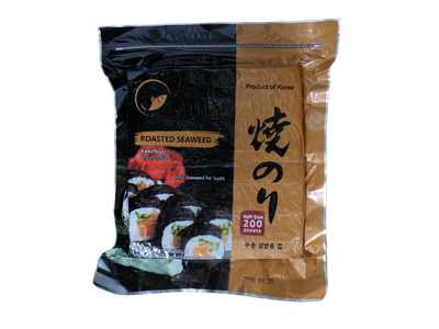 [JDO Seafood] 구운 김 하프 200매 250g (8.81oz) | Roasted Seaweed Half Size