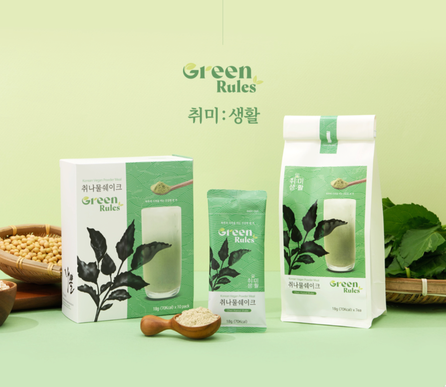 [담우] 취나물 쉐이크 | 식사대용선식