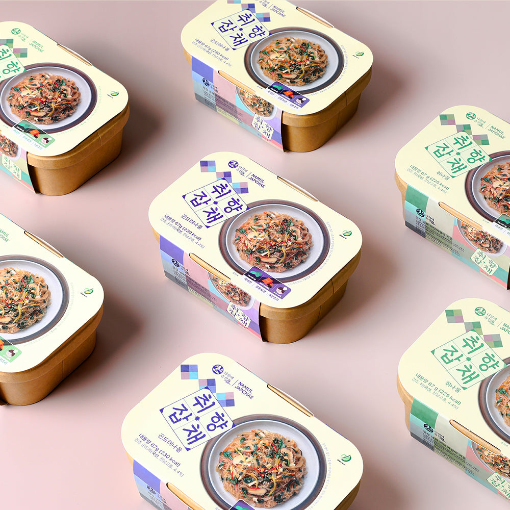 Mountain Vegetables Bibimbap